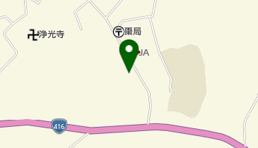 福井市 棗公民館の地図画像