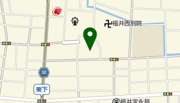 福井市 宝永公民館の地図画像