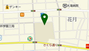 福井市 湊公民館の地図画像