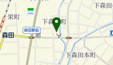 福井市 森田公民館の地図画像