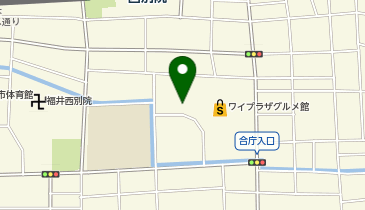 福井県青年館の地図画像