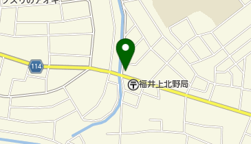 上北野書道教室の地図画像