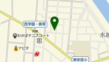 西学園書道教室の地図画像