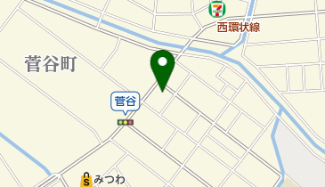 富永ホルモンの地図画像