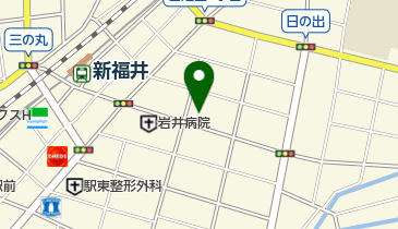 末日聖徒イエス・キリスト教会福井ワードの地図画像