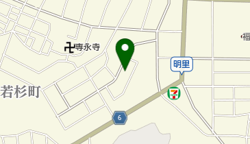 生長の家福井県教化部の地図画像