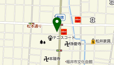 天理教 足羽分教会の地図画像