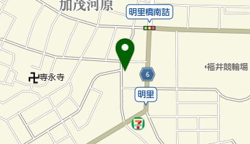 トップクリーニングたかぎの地図画像