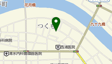 星田クリーニング店の地図画像
