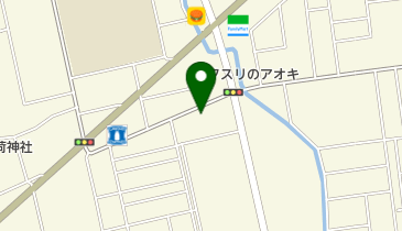 マスダクリーニング店の地図画像