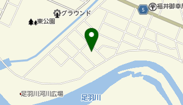 みつばクリーニング店の地図画像