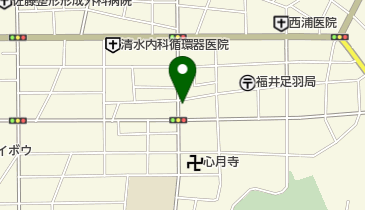 オークボ化粧品店の地図画像