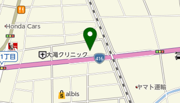 AZARE 有限会社アザレ福井本舗の地図画像
