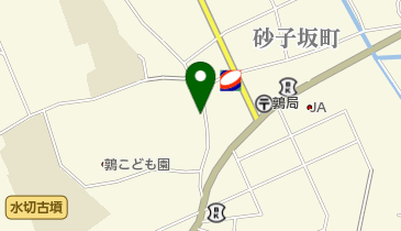 大阪屋呉服雑貨店の地図画像