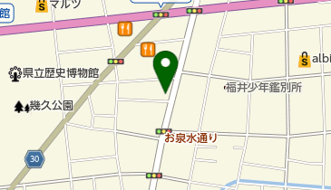 高倉酒店の地図画像
