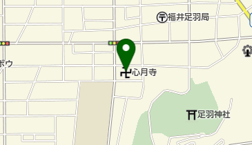 心月寺の地図画像