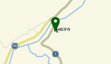 真浄寺の地図画像