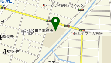 福井市 さつきじどうかんの地図画像