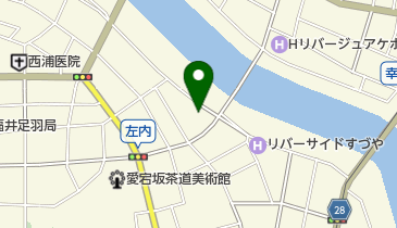 安本写真館の地図画像