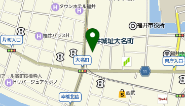 岩井コスモ証券株式会社福井支店の地図画像