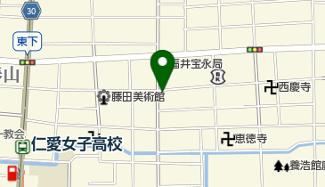 サンキュー精肉店の地図画像