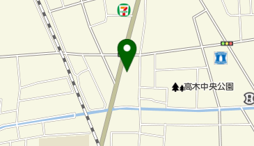 青木整骨院の地図画像