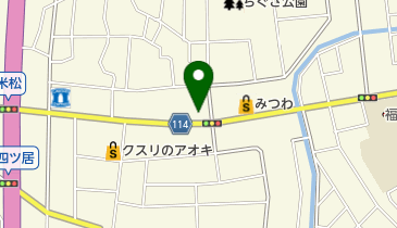 ギフトショップハヤシの地図画像