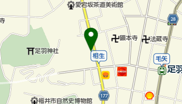 三寺寝装店の地図画像