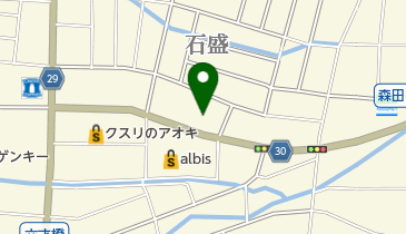 上屋敷工業株式会社の地図画像