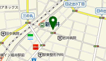 東天堂文具店の地図画像