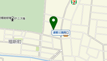 バウワウ運動公園店の地図画像