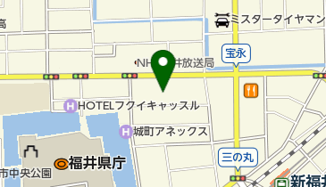 教職員共済生活協同組合福井県支部の地図画像