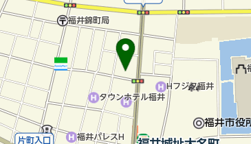 日本生命保険相互会社 ライフプラザ福井・ご来店窓口の地図画像