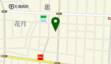 花月麻雀クラブの地図画像