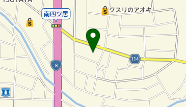 笠松林業株式会社の地図画像