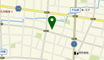 新松崎薬局の地図画像