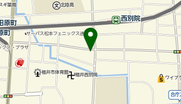 坪田理容店の地図画像