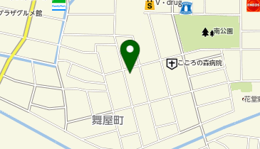 のぼりとそばの地図画像