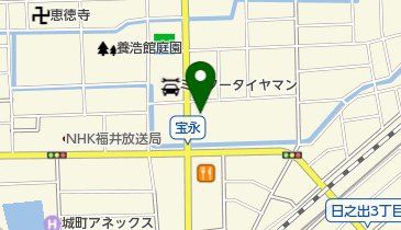 北陸労働金庫 福井支店の地図画像