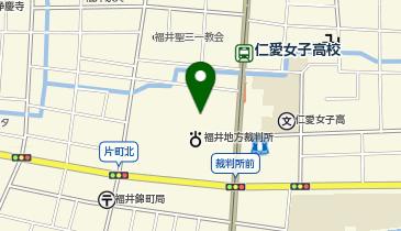 名古屋出入国在留管理局福井出張所の地図画像