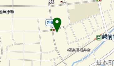 福井総合労働相談コーナーの地図画像