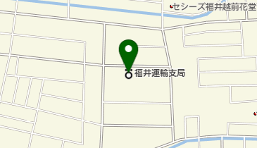 中部運輸局福井運輸支局 総務企画課の地図画像