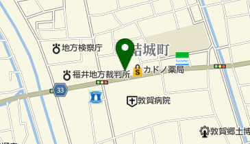 江守商事株式会社敦賀支店の地図画像