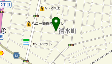 東野元気が出る治療院の地図画像