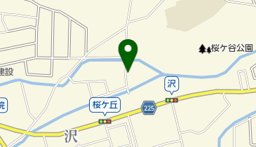 山崎クリーニング店の地図画像