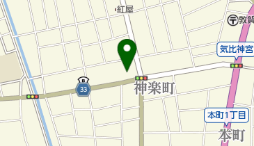 敦賀商工会議所の地図画像