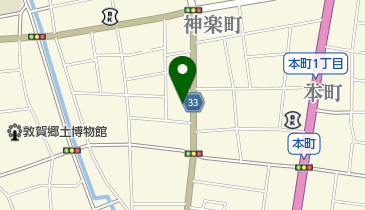 自由民主党敦賀市支部の地図画像