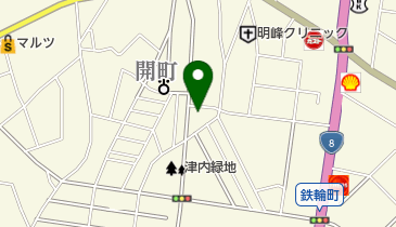 ミキモト化粧品敦賀営業所の地図画像