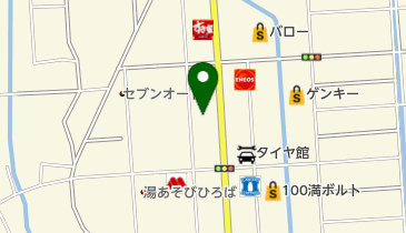 ジャック敦賀店の地図画像