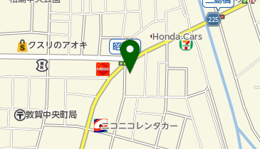 日産プリンス福井販売株式会社敦賀店の地図画像